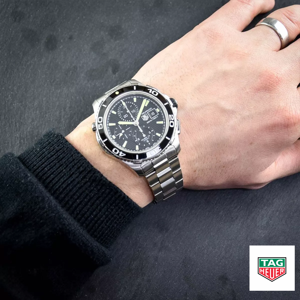 Tag Heuer Aquaracer CAK2111.BA0833 Watch 43mm