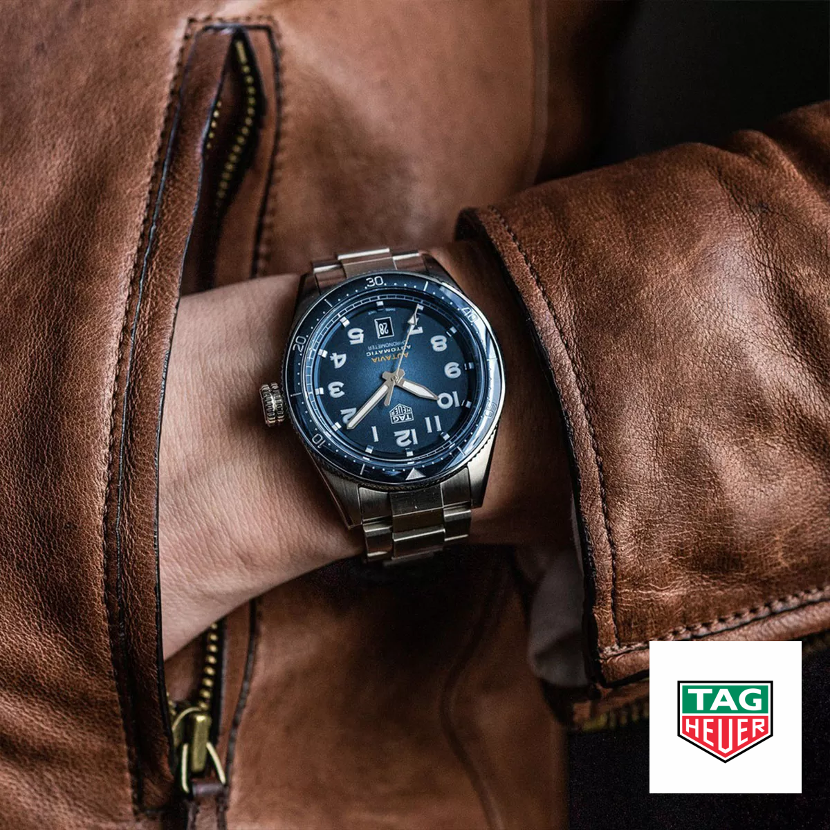 Tag Heuer Autavia WBE5116.EB0173 Calibre 5 Chronometer 42