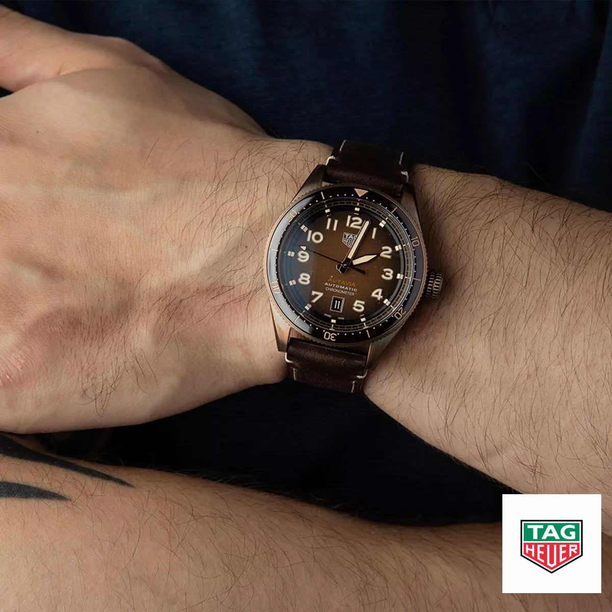 Tag Heuer Autavia WBE5191.FC8276 Watch 42mm