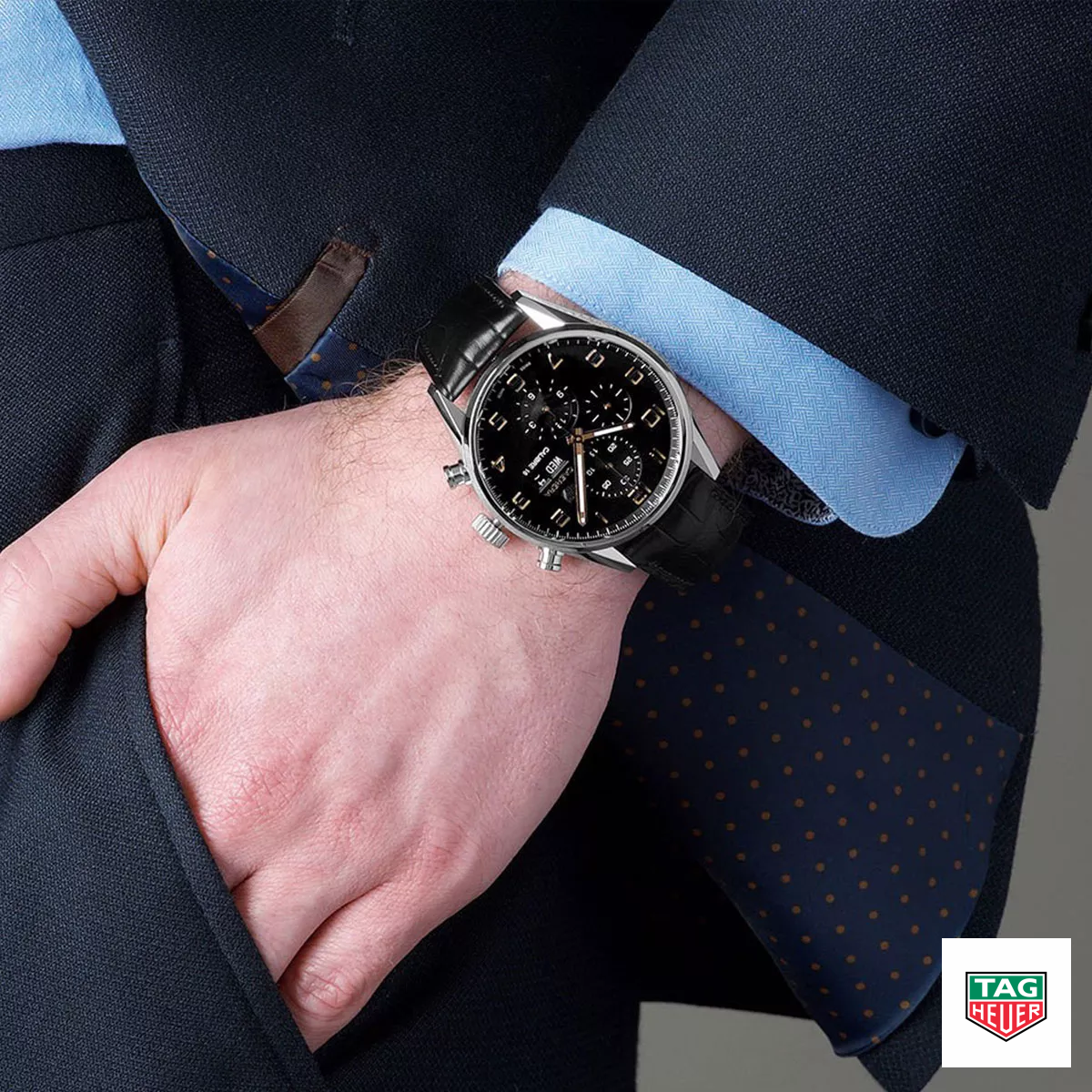 Tag Heuer Carrera CV2A1AB.FC6379 Calibre 16 Day-Date 43