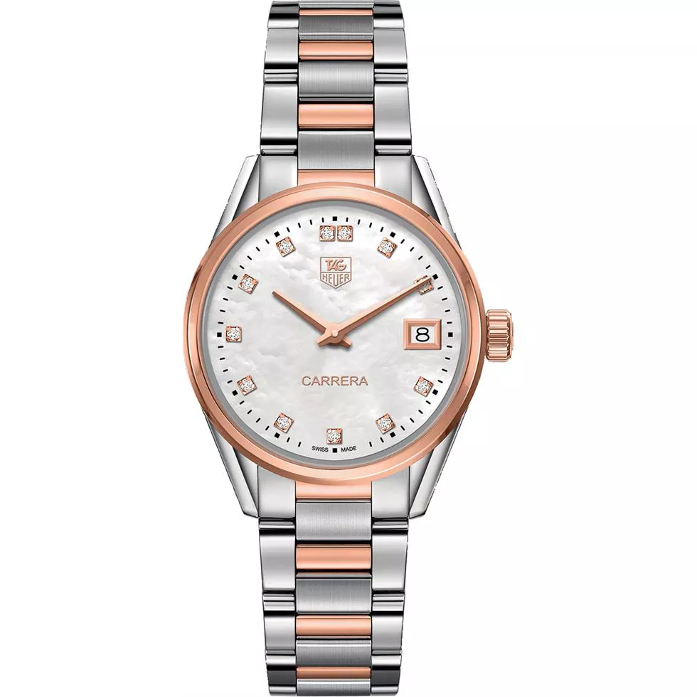 Tag Heuer Carrera WAR1352.BD0779 Diamond 32mm