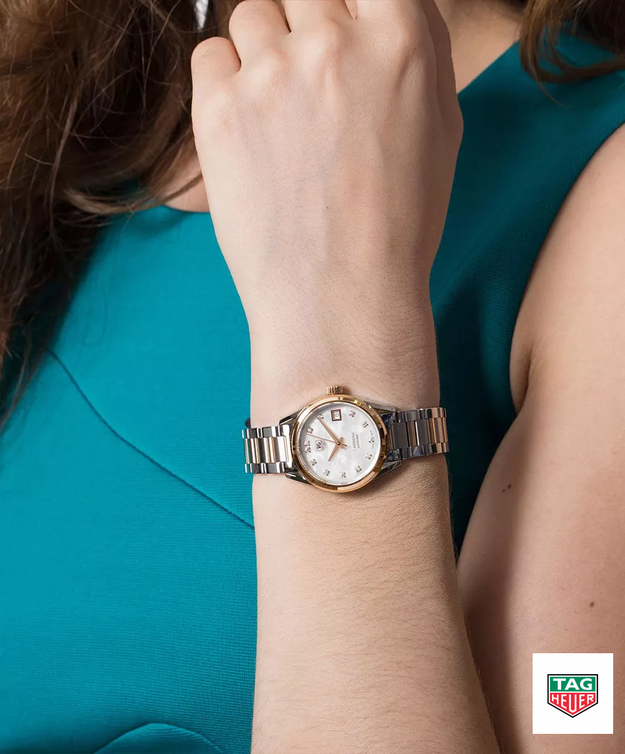 Tag Heuer Carrera WAR2452.BD0777 Calibre 9 28mm