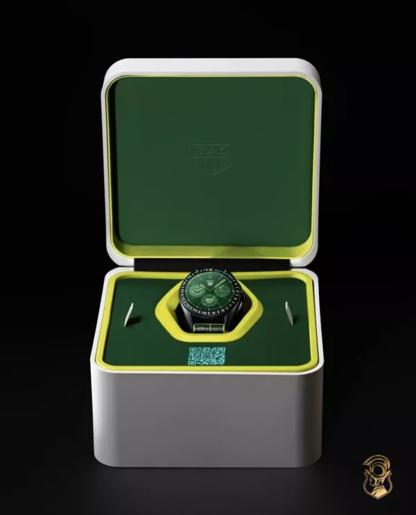 Tag Heuer Connected Calibre E4 SBR8A85.EB0338 Malbon Golf Edition Watch 45MM