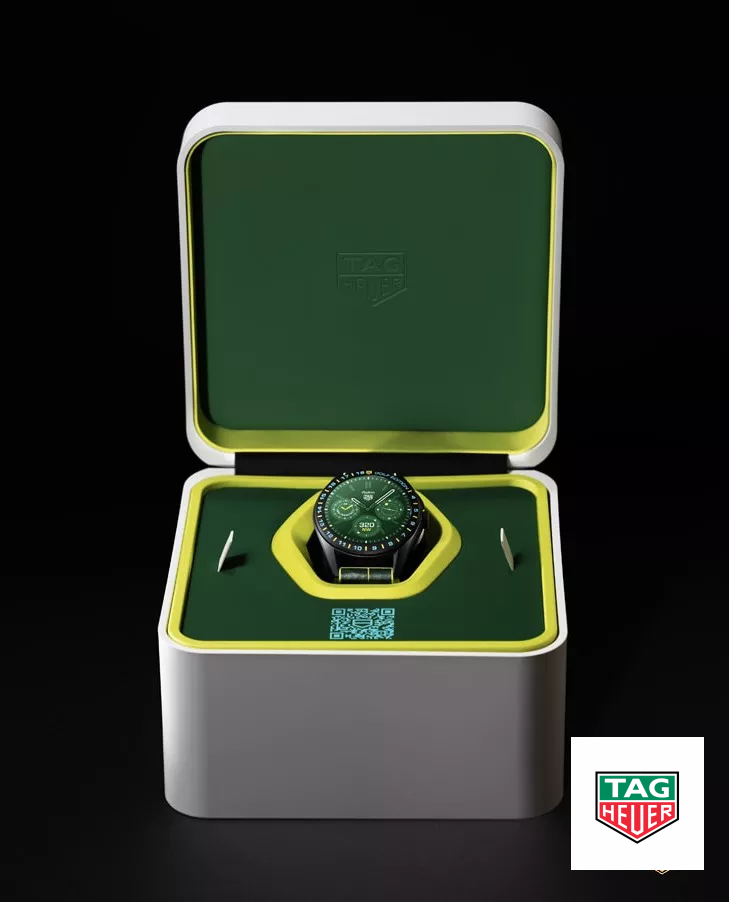 Tag Heuer Connected Calibre E4 SBR8A85.EB0338 Malbon Golf Edition Watch 45MM