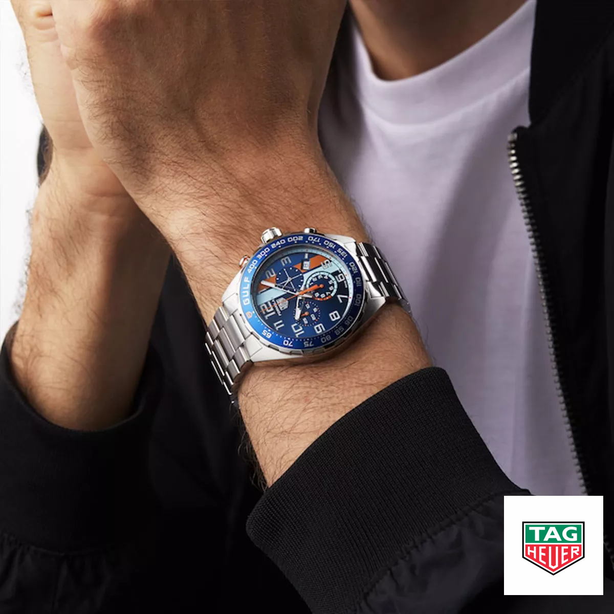 TAG Heuer Formula 1 X Gulf CAZ101AT.BA0842 SE Watch 43